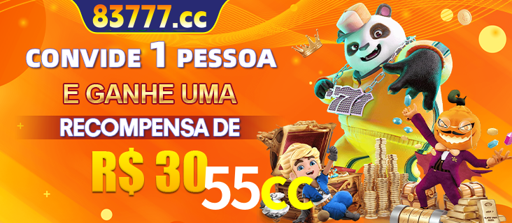 Banner institucional da 55cc sobre parceria de marcas e criação de uma marca de excelência, apresentando os mascotes de jogos populares como o Fortune Tiger.