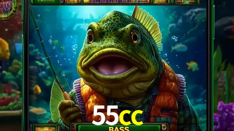 Personagem de peixe pescador do popular jogo de slot com tema de pescaria, uma das emocionantes opções de caça-níqueis para jogar e ganhar no cassino 55cc.